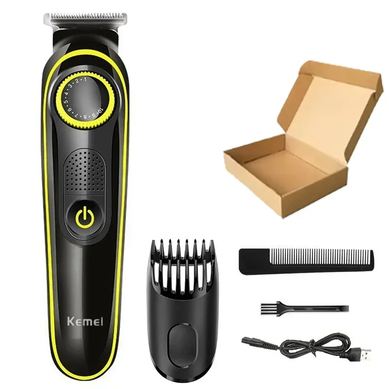 Haarschneider Kemei KM-696 Multifunktionaler Trimmer für Männer Elektrorasierer für Herrenrasierer Nase 5-in-1 Professioneller Trimmer