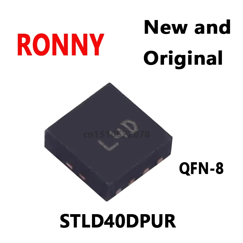 10PCS Neue und Original STLD40 L4D QFN-8 STLD40DPUR