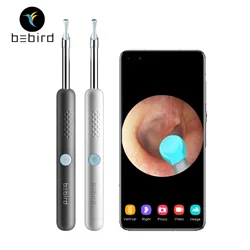 Bebird R1 Cordless Visual Ear Wax Removal Tool With 1080P Camera,Wireless Otoscope,Earwax Cleaner Kit App Control For Healthcare