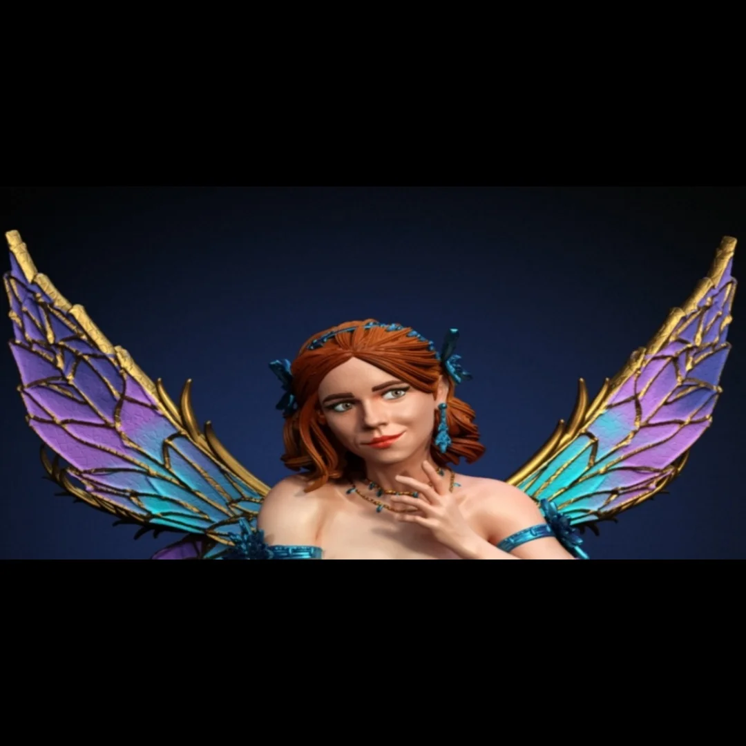 

1/24 Scale Resin Figure Beautiful fairy Nsfw Two version Assemble Model Kit Unassembled and Unpainted 3D printing DIY toy