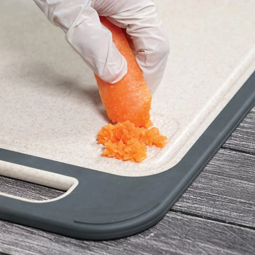 

AC88-Double-Sided Cutting Board Chopping Board Cutting Board Stainless Steel , Non-Slip, Easy To Clean