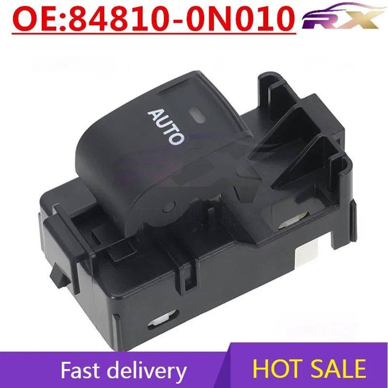 NEW:84810-0N010 Suitable for 2010-2013 Toyota Reiz Auto Parts One-click Lift Single Switch Windows Control Switch