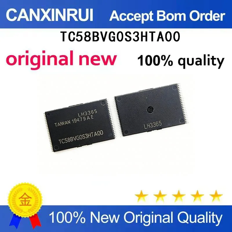 

(5-100 Pieces) Brand new original TC58BVG0S3HTA00 TSOP48 packaged memory chip IC