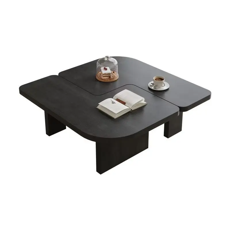 Modern Shaped Coffee Table Wabi Sabi Irregular Creative Coffee Table Designer Modular Geometric Edge Table
