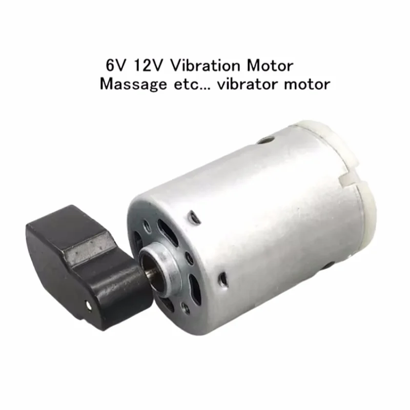 385/380 6V12V Vibration Motor Massage Belt Toy vibrator motor,Strong magnetic carbon brush DC motor