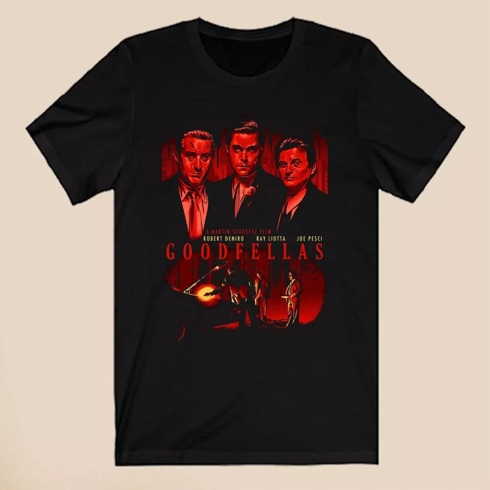 Goodfellas Three Wise Men Men's Black T-Shirt Size S-5XL