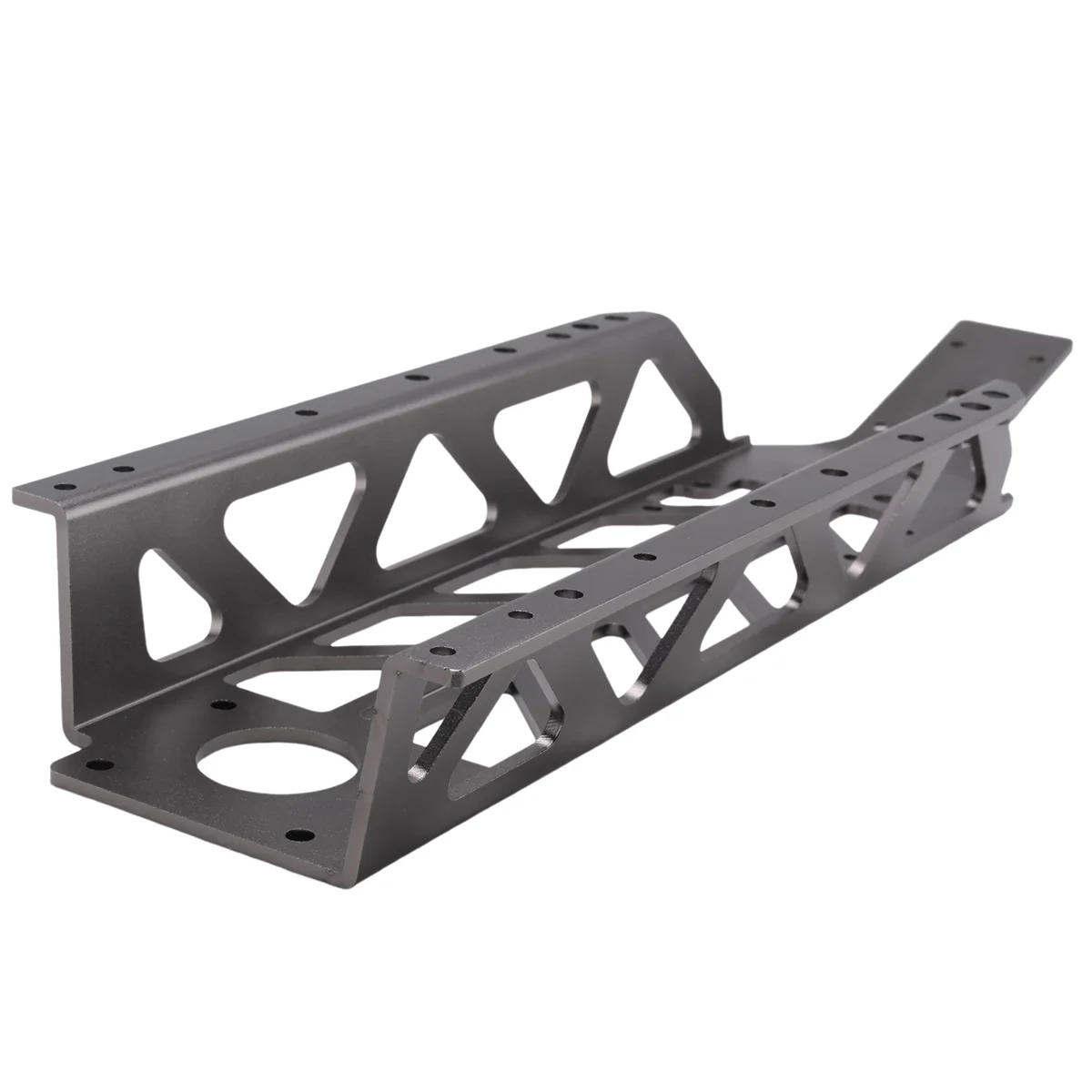 New Metal Keel Style Main Frame Chassis for 1/5 HPI BAJA ROVAN KM 5B 5T 5SC SS Rc Car Toys Parts,Titanium