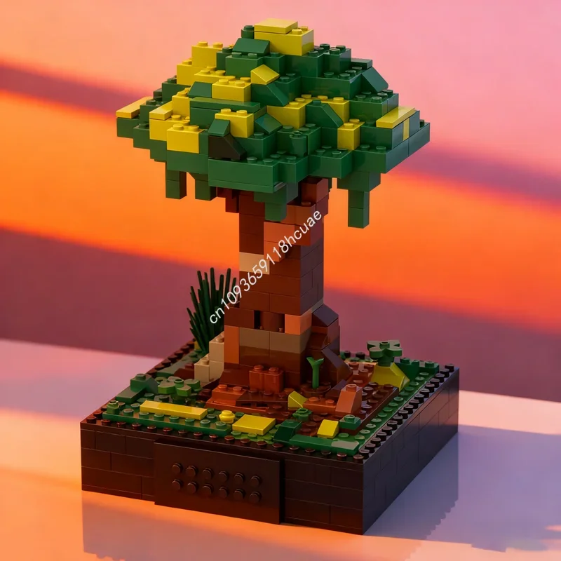 

347pcs MOC tree Iconsed Model Building blocks Architecture Assemble DIY idea Christmas gifts Education toys Brick Kids Birthday