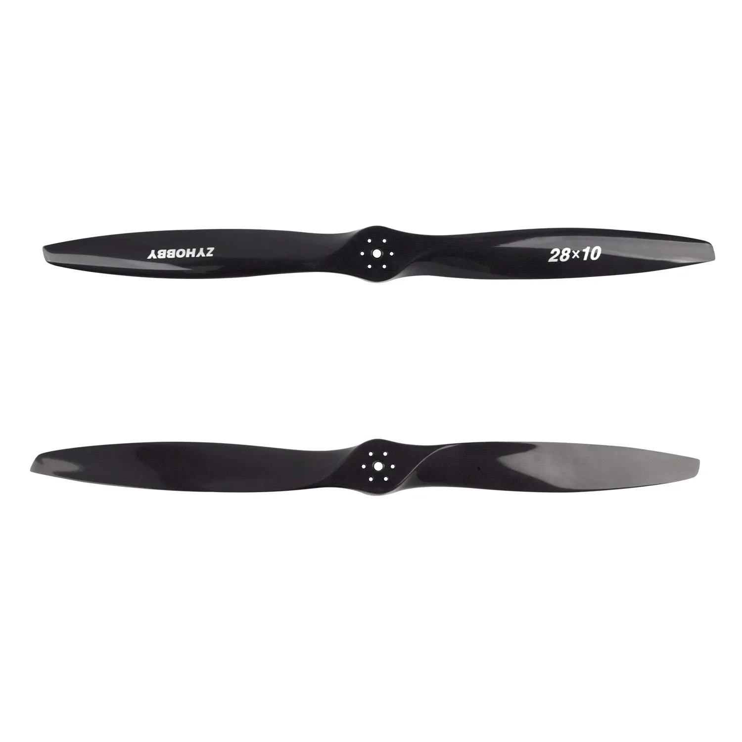 28x10 inch 2 Blades Carbon Fiber Propeller CW - for DLE120 DLE130 GP123 DA120 RC Gas Engine