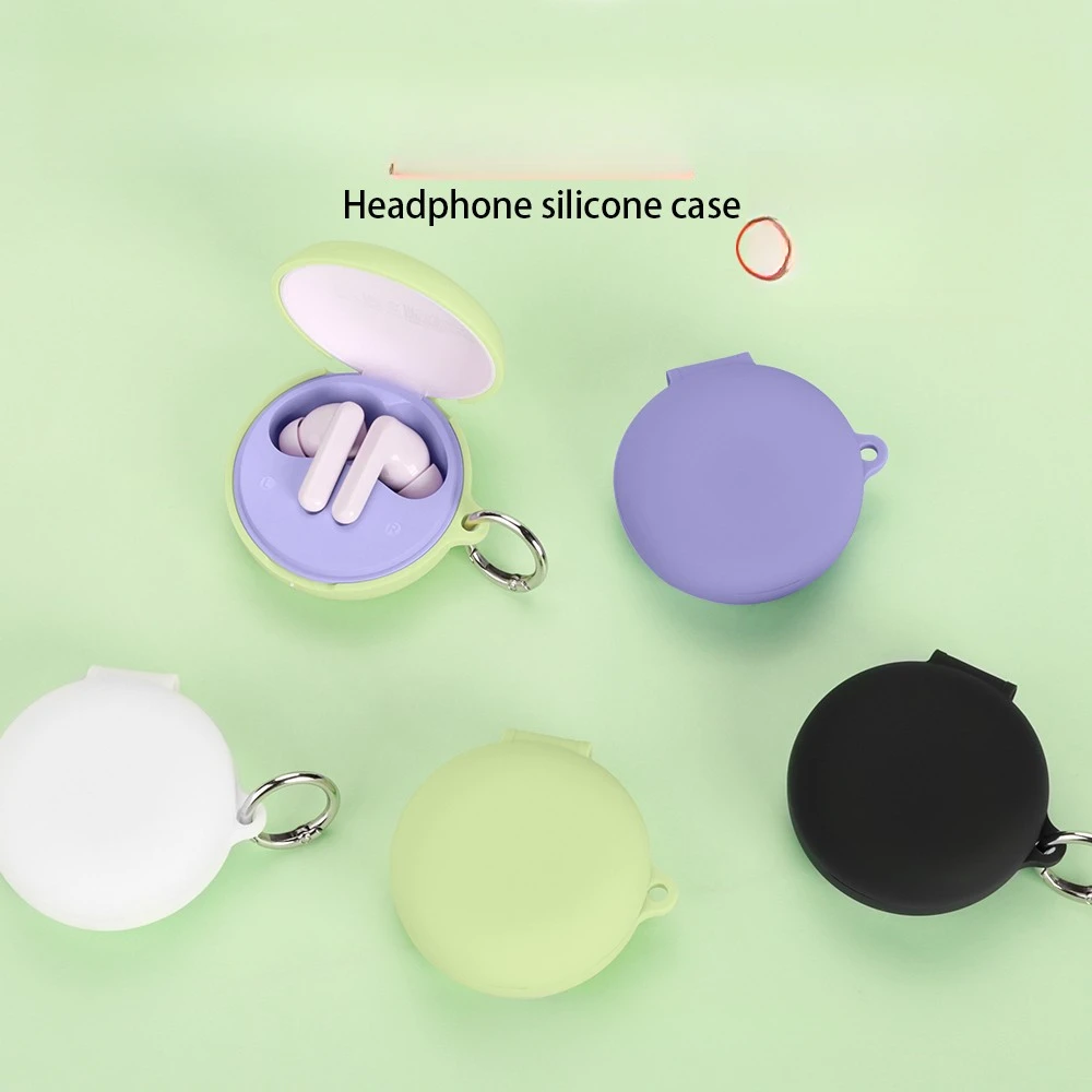 Чехол для наушников HONOR A Pro, однотонный силиконовый противоударный чехол для наушников Bluetooth, мягкая коробка для наушников