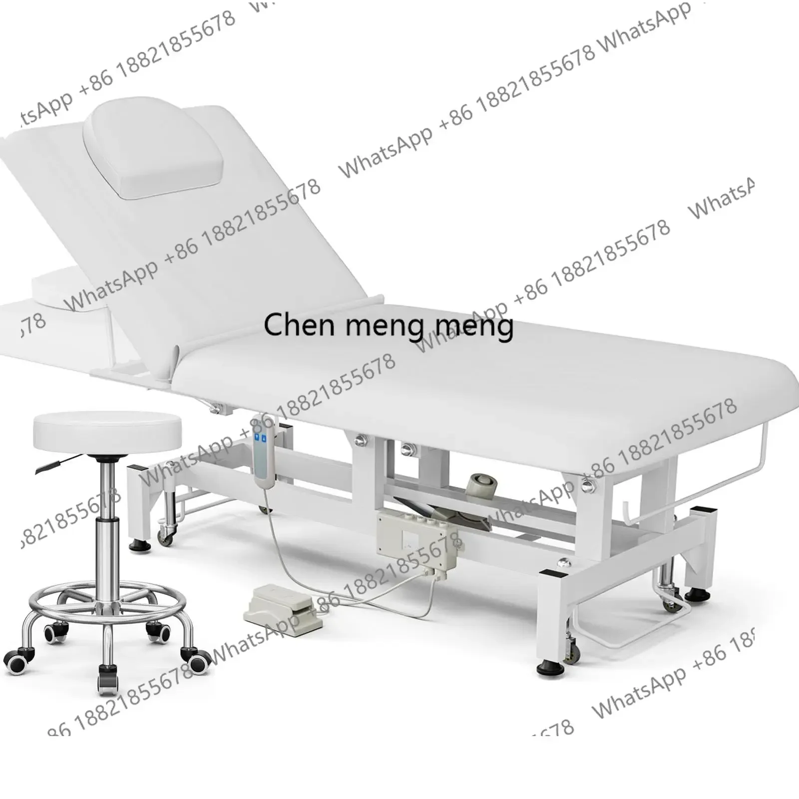 Hot sales Electric liftable plastic bed medical beauty electric beauty salon massage chair movable