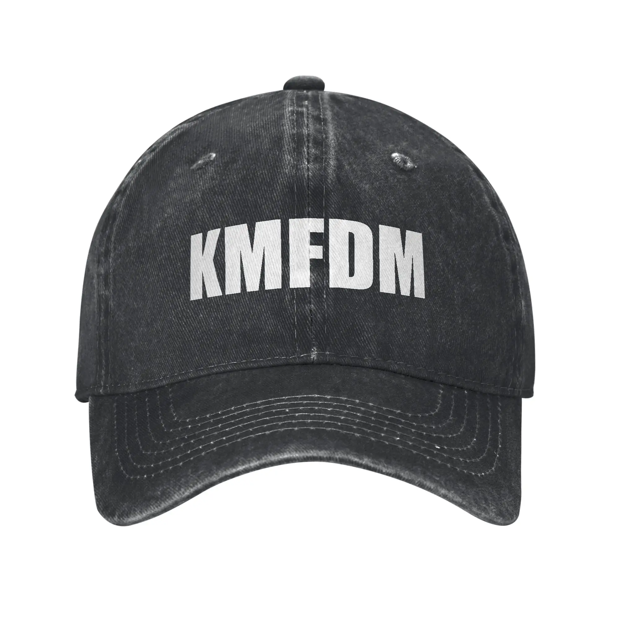 KMFDM HD Logo (Ver  3) Fashion Baseball Cap  Washable Beret Man  Picnic Beret Man