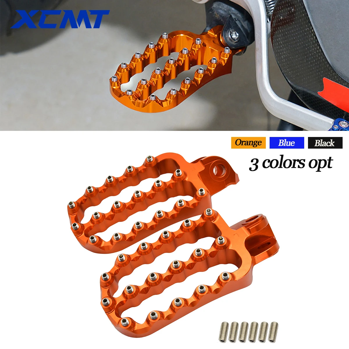 

Motorcycle Lengthen Footrest For KTM 690 SMC 790 890 1090 1190 1290 Adventure R For Husqvarna 701 NORDEN 901 CNC Aluminum Parts