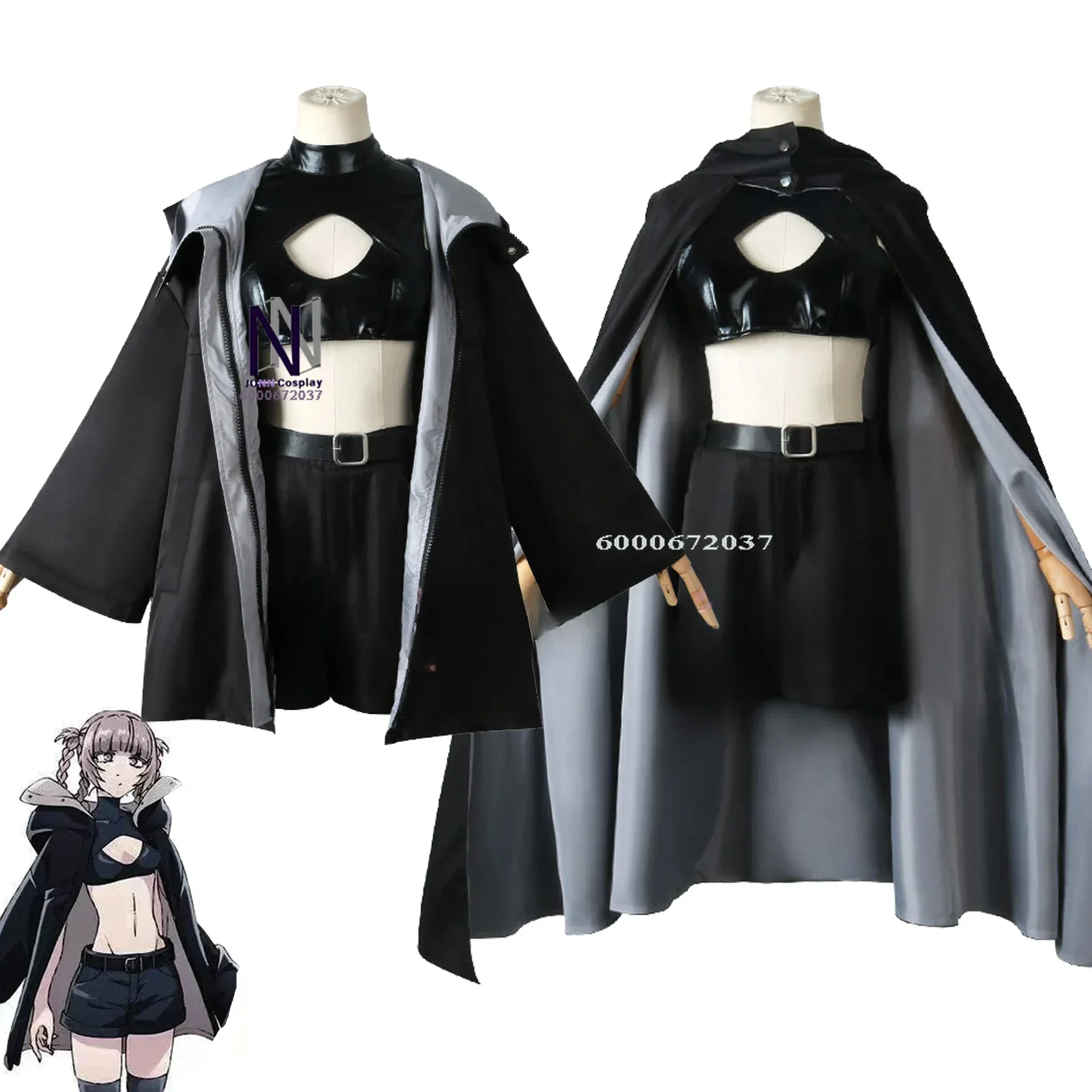 

Game Call of The Night Nanakusa Nazuna Cosplay Costume Uniform Anime Halloween Costumes for Women Outfit HighQuality Fabric Sets