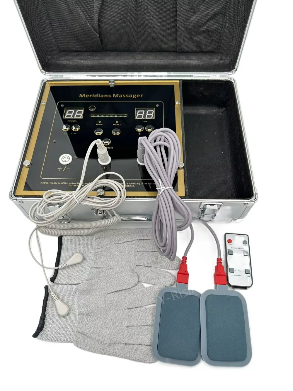Portability Bioenergy Massage Machine Bioelectric Meridian Dredge Pulse DDS Electric Body Massager Physiotherapy Instrument