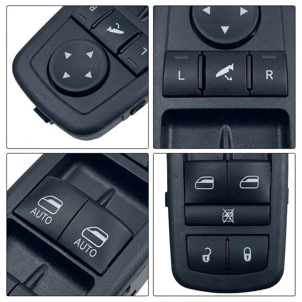 Replacement Window Regulator Switch Assembly for Jeep For grand For cherokee 2014 through 2018 Including 3.0L 3.6L 5.7L 6.4L