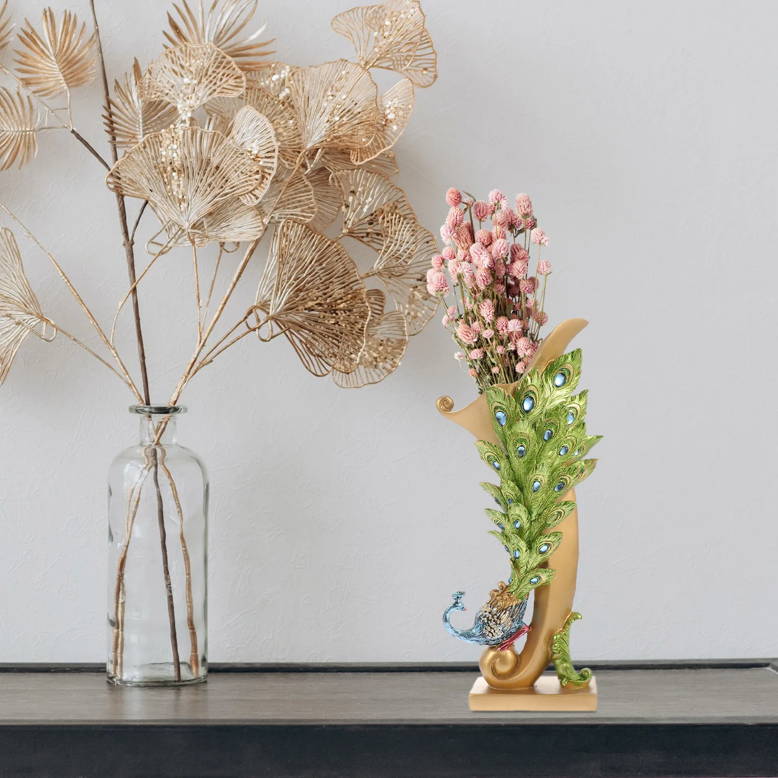 

Flower Vase Container for Flowers Thanksgiving Home Decoration Creative Vases Beautiful Artistic