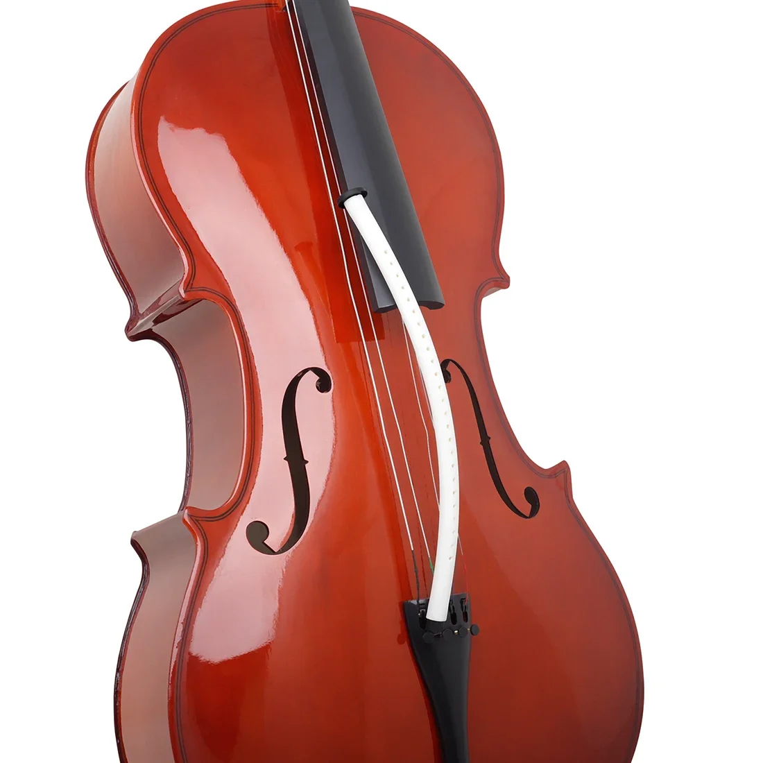 Violoncelo f-hole indicador de umidade umidificador higrômetro de borracha branco anti-secagem rachaduras violoncelo manutenção acessórios peças