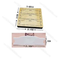 Wooden Cutting Dies for Scrapbooking, New Card, Multiple Sizes, V-8914