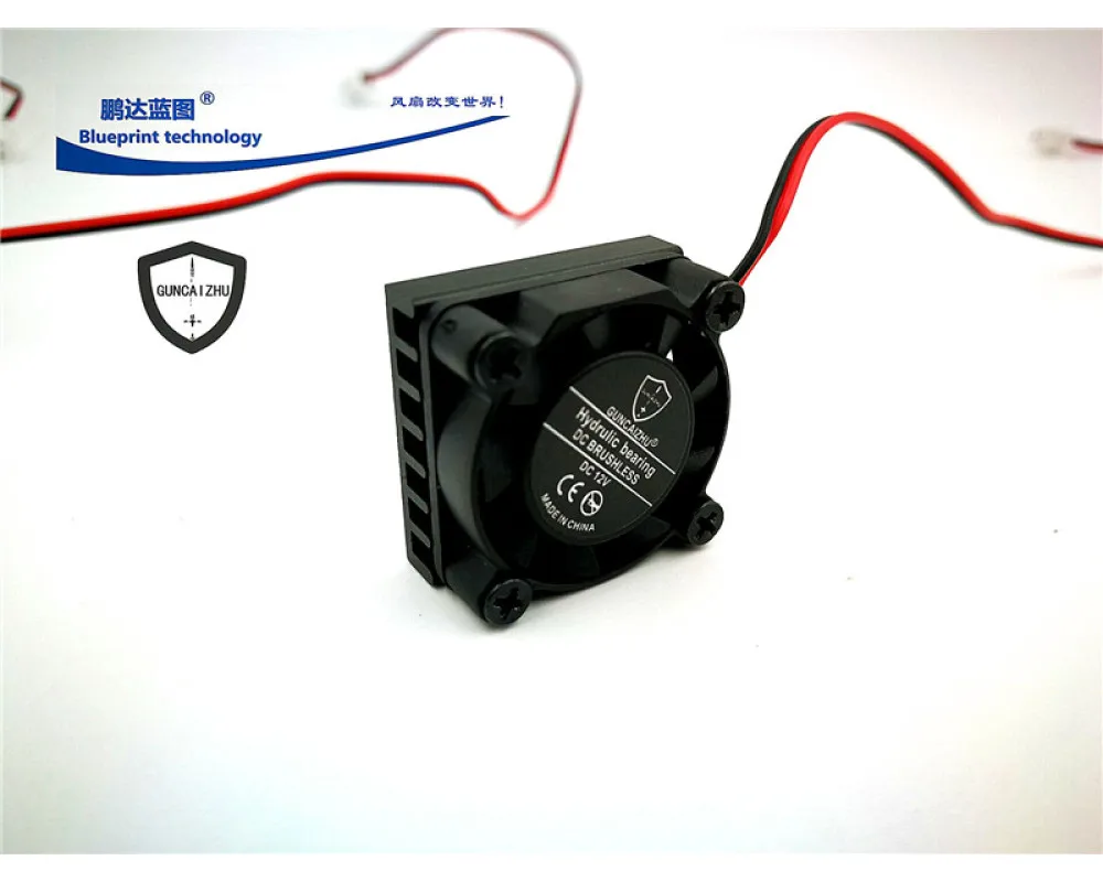 New 2507 With Heat Sink Aluminum Sheet 25 * 12mm Mini 2.5CM Laptop 12V5V Graphics Card Dissipation Fan 25*25*7mm