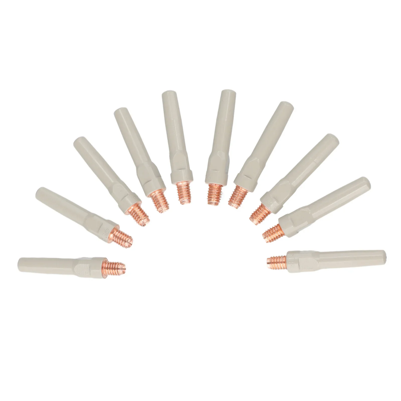 Experience Enhanced Control with These NonStick Coating Welding Tips Set of 10 Designed for Use on a For 15AK For MIG Torch
