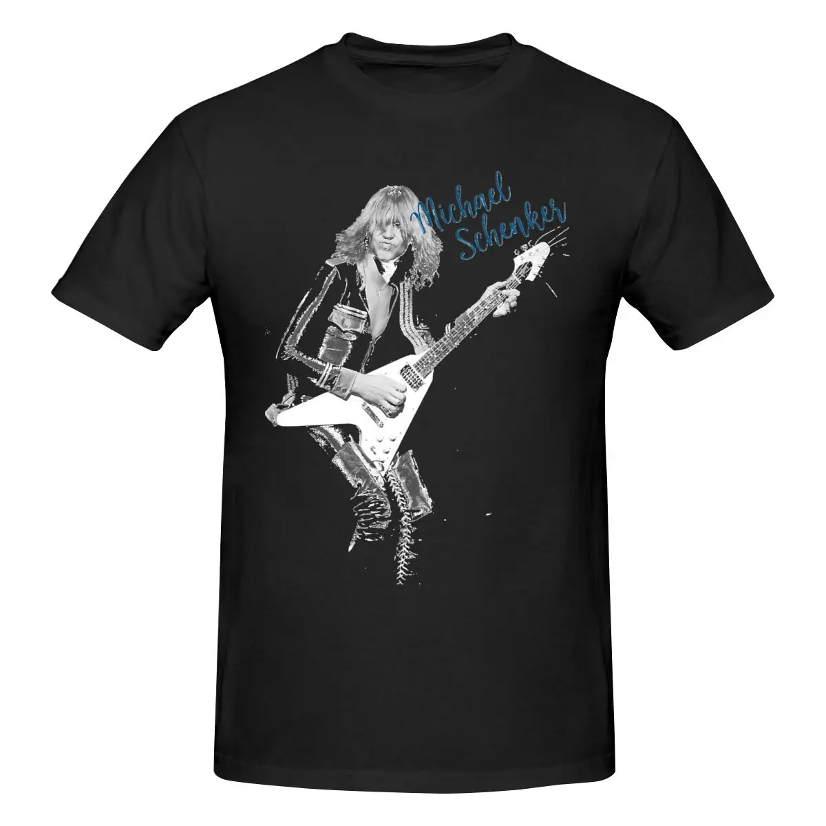 Michael Schenker Men's Classic Unisex Cotton T-Shirt for Men & Women, Classic Tee