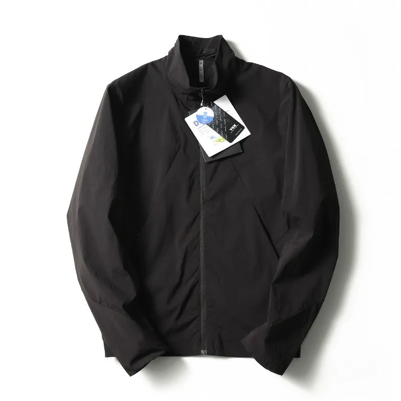 

Весна 2024: Мужская легкая куртка для активного отдыха серии Busin, 3D-крой, дышащая, повседневная, на молнии, с прямым низом