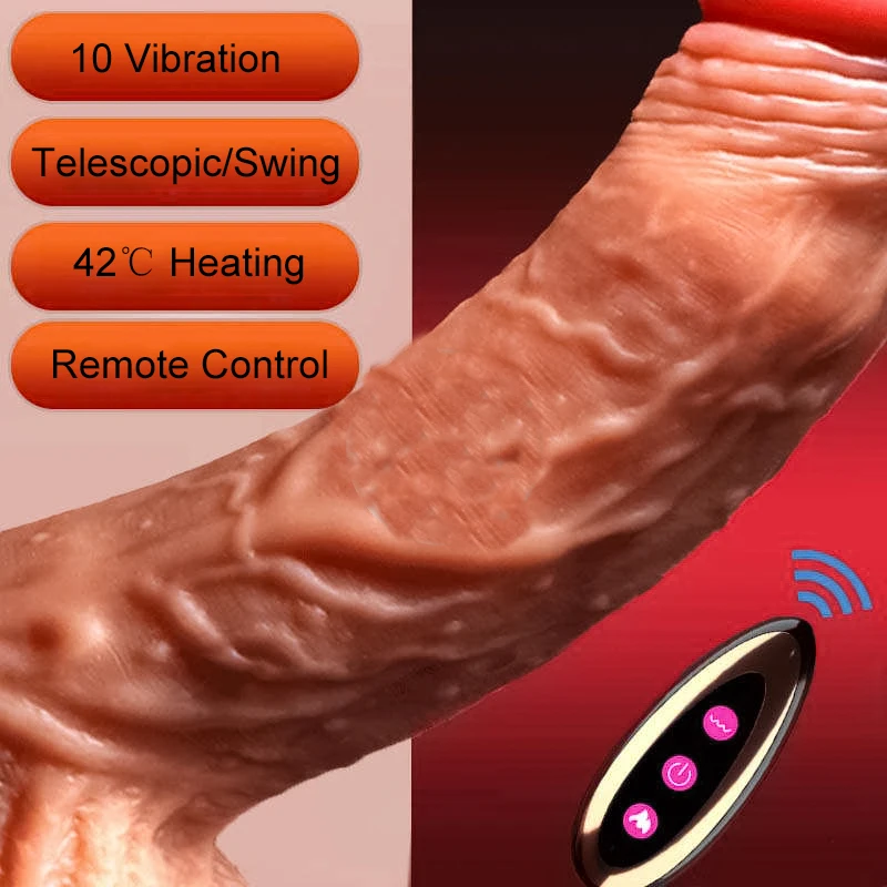 

Realistic Dildos Vibratoion Penis Swing Rotating Cock Anal Toy Telescopic Anal Plug Masturbation Adult Sexy Machine Sex Toys 18