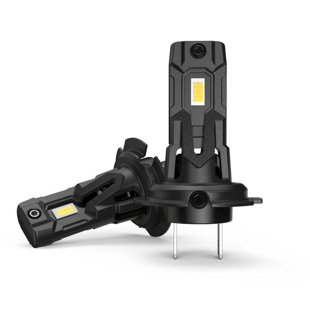 

LED High Power Headlight Blubs CANBUS Super Bright Lights 6000K Auto Spotlights Mini Wireless Fog Lamp Turbo Fan