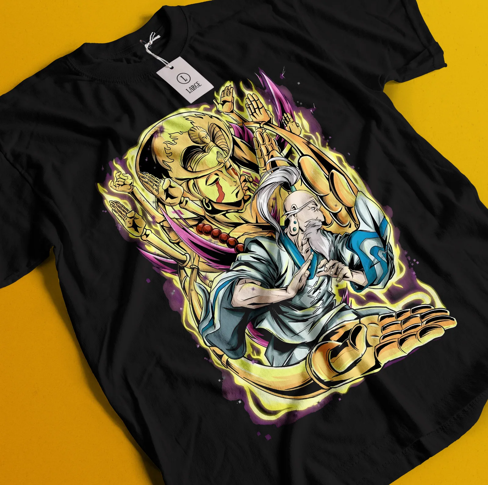 

Netero T-Shirt Hisoka Tshirt Gon Hunter HXH Anime Shirt Pitou Meruem Killua Tee