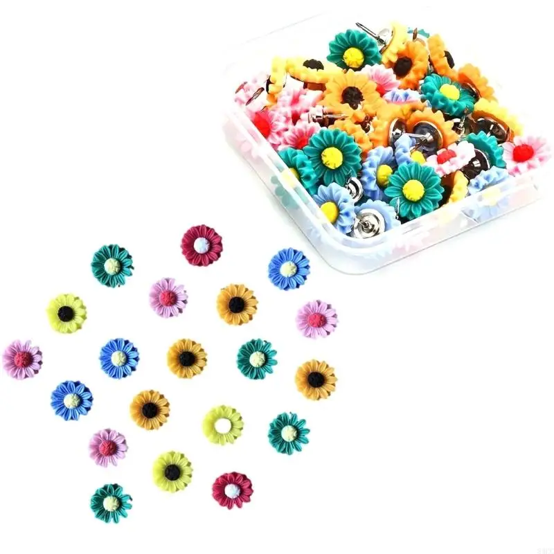 20/30pcs Pins empuje tablero aviso corcho Puspin Pulgadores decorativos Pins mapa para mostrar nota