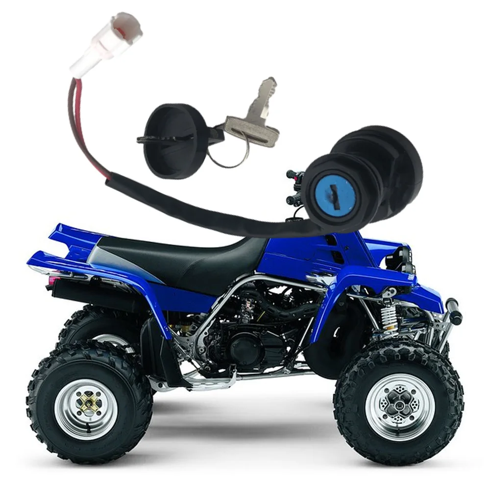 

5LP-82510-00 For Yamaha Banshee Yfm350 2002-2006 2 Pins Motorcycle Black Ignition Key Switch With Key