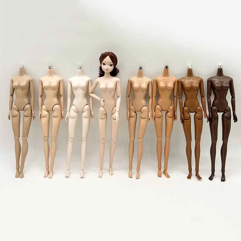 Children's Toy Doll II Supermodel Naked Body 1/6 Adjustable Neck Solid 26.5cm 22 Joints Multi-colour Naked Body Play House Toys