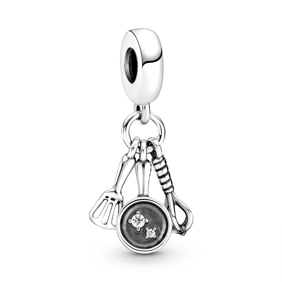 Lnterlocking Hearts And Sail Boat Dangle Charm Bead Fit Original European 925 Sterling Silver Bracelet Necklace DIY Jewelry Gift