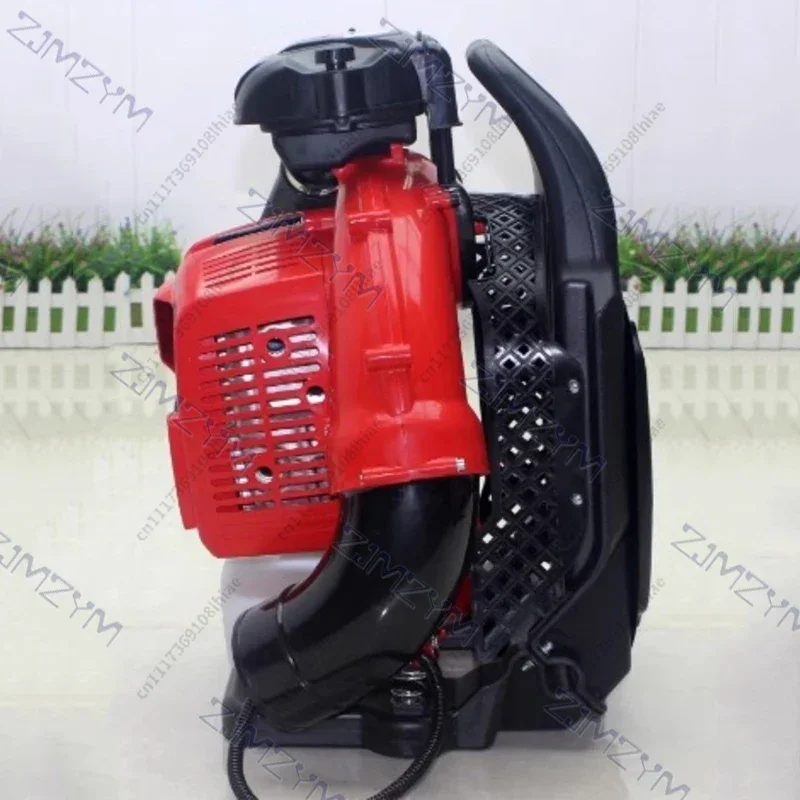 75.6CC Powerful Air Portable Leaf Blower Two-Stroke Gas  Engine Backpack Snow Blower