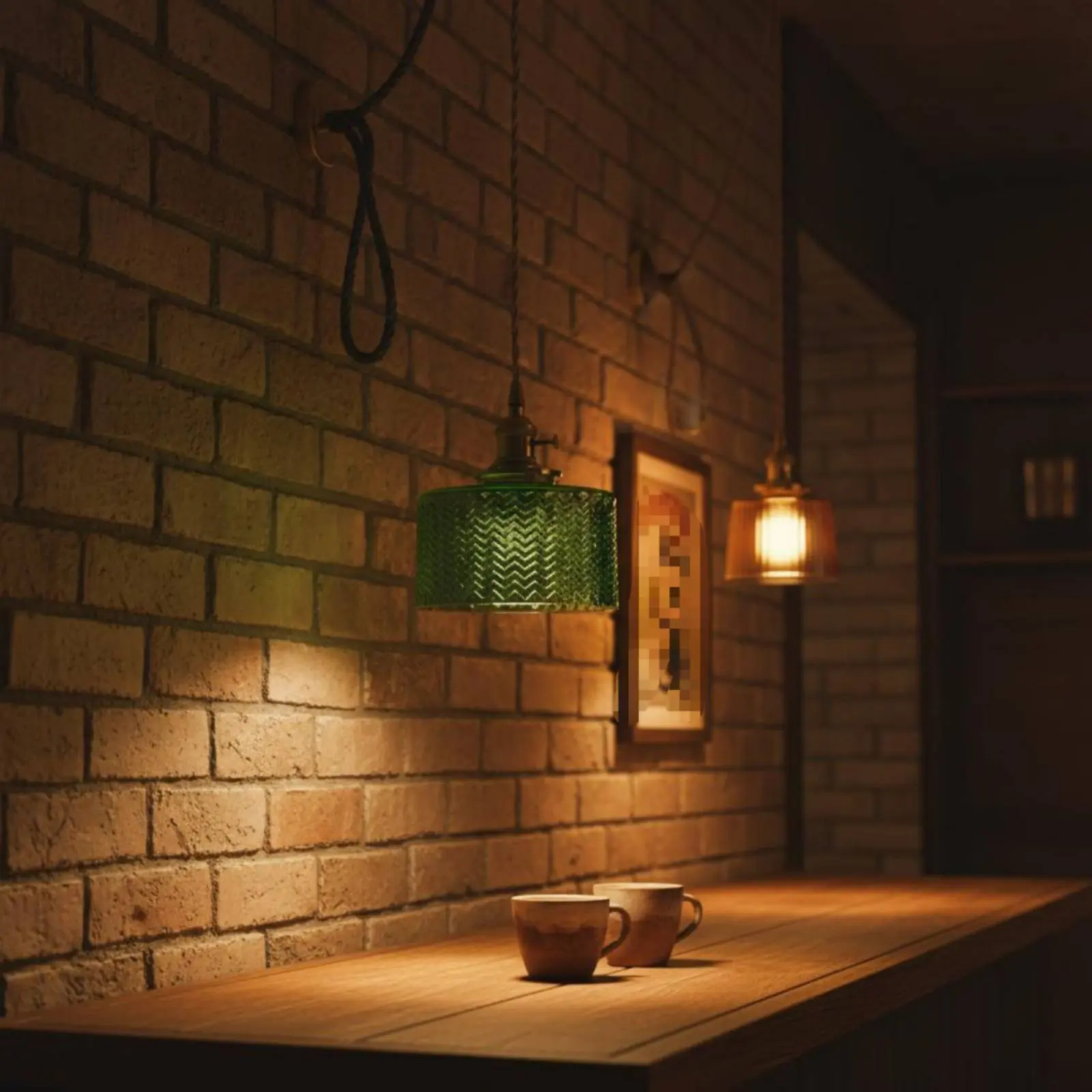 

Подвесной светильник из латуни и стекла, простая установка, скандинавский дизайн, стеклянный плафон, долговечный.