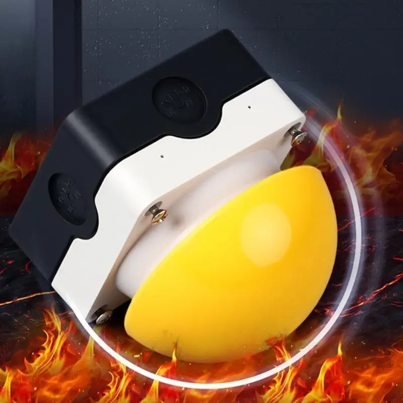 

Emergency Stop Button Switches Sphericals Mushroom Head Design Resetting Accessory for Factory Production Lines B03E