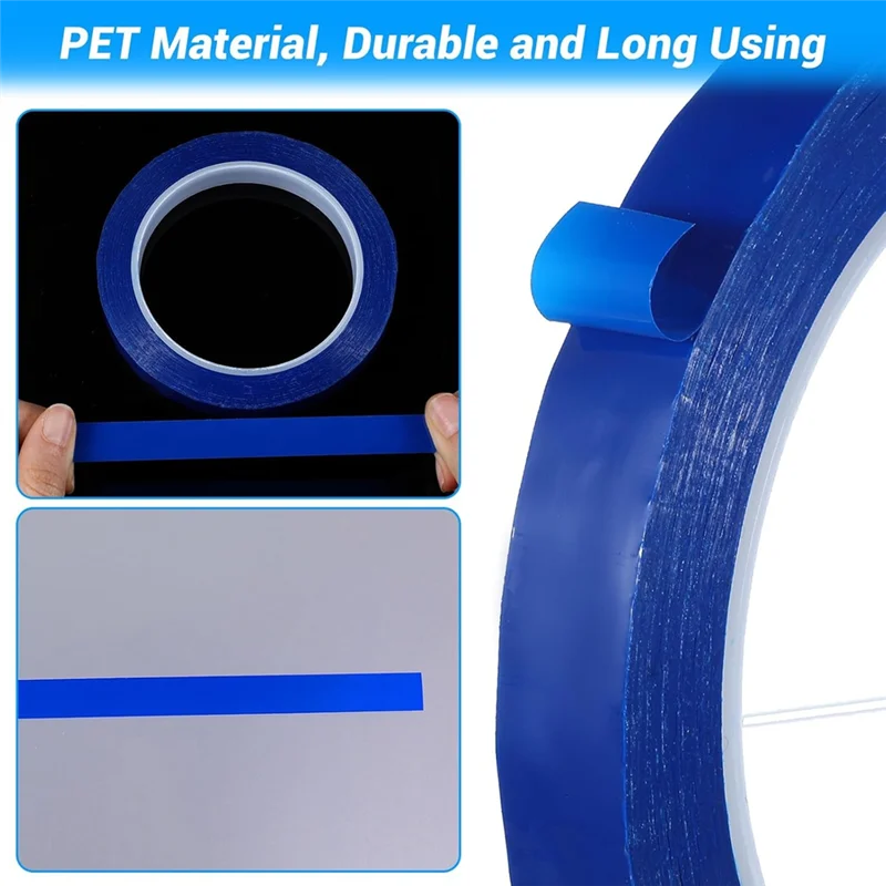 Blue 1/2 Inch Graphic Tape Line Self Adhesive