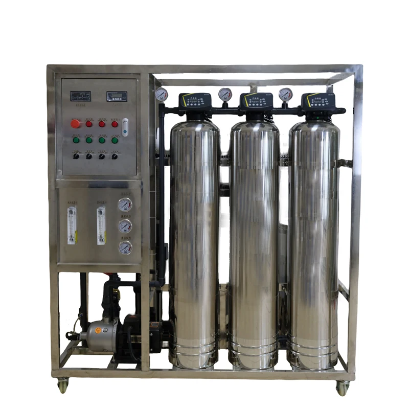 Small Commercial 250L 500L 1000L Soft Water Purification Single Stage Reverse Osmosis Water Treatment Machinery For Farm