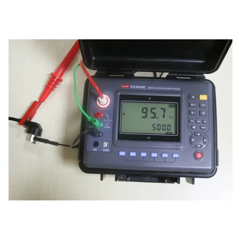 ES3045E 10KV جهاز اختبار مقاومة العزل الرقمي 2500 فولت 5000 فولت 10 كيلو فولت Megohmmeter جهاز اختبار مقاومة العزل #2