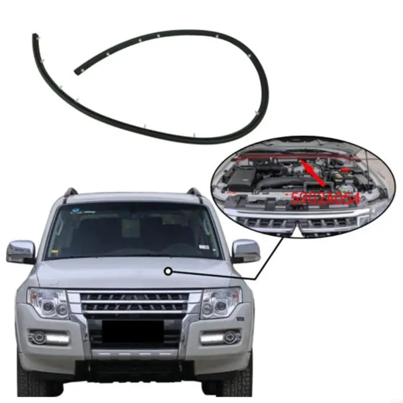   Premium Rubber Hood Seal Strips for V93 V97 V98 V95 2007-2020 Models 5902A054