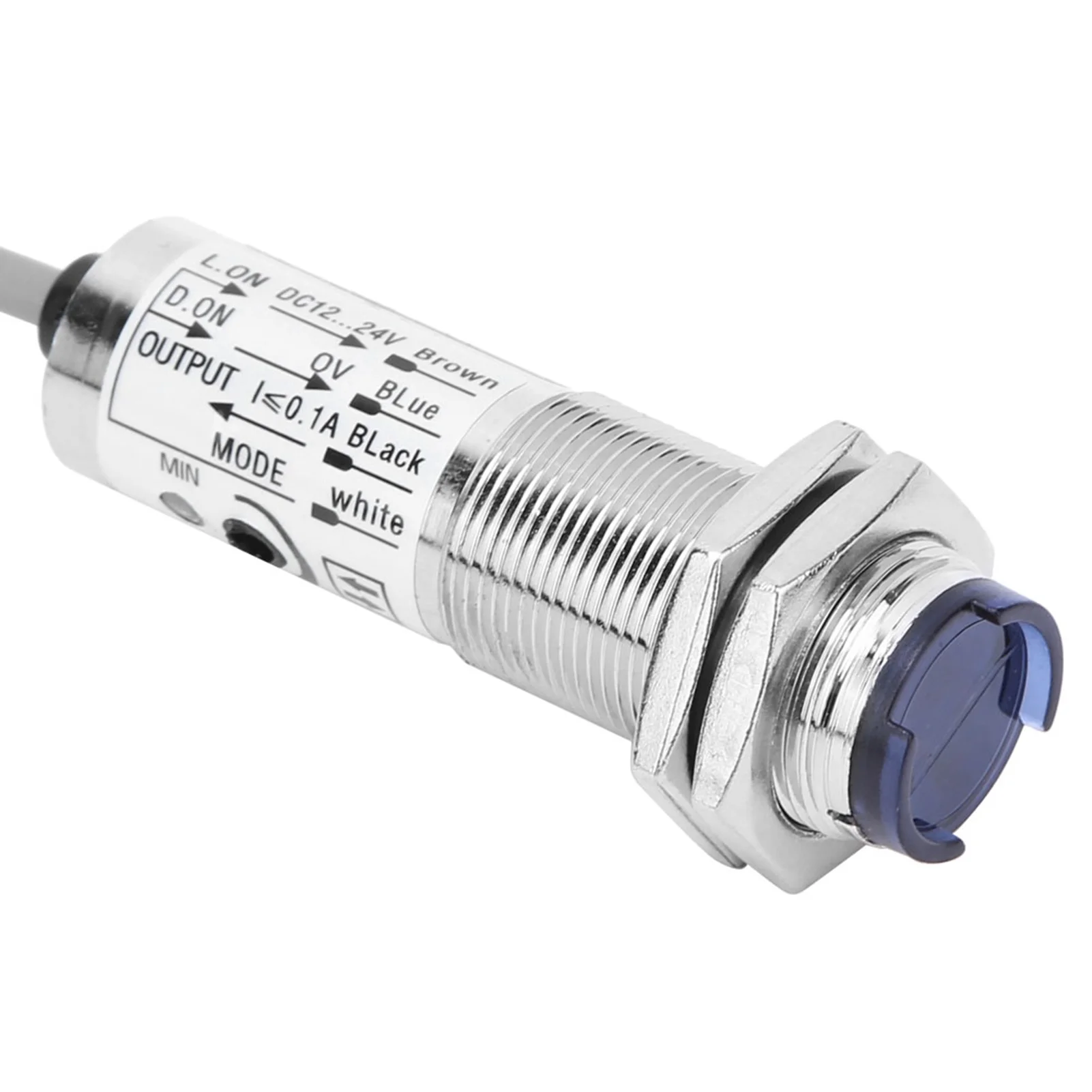 BERM Photoelectric Switch Proximity Sensor 4‑Wire NPN NO CDD‑40N DC12‑24V 10‑30mm