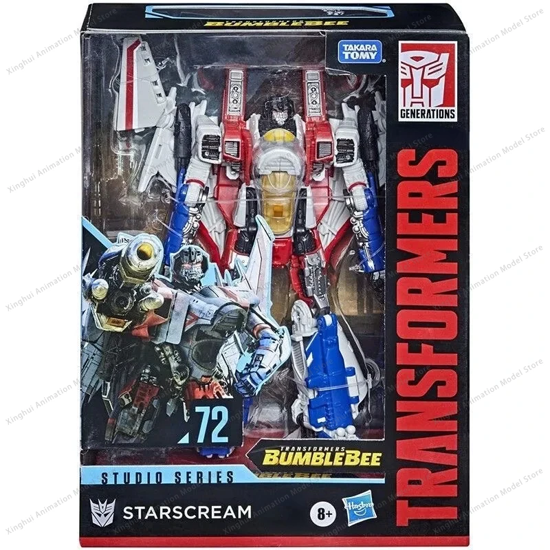 Takara Tomy Hasbro Transformers Studio Series SS72 Starscream Bumblebee Transformers Classic Movie Series Toys Transformers Toys