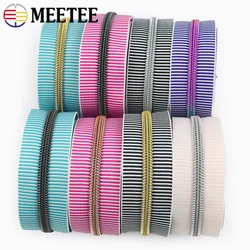 5# Nylon Zipper Tapes for Bag Pocket Pencilcase Plastic Coil Zippers Backpack Luggage Zips Repair DIY Garment Sewing Accessories
