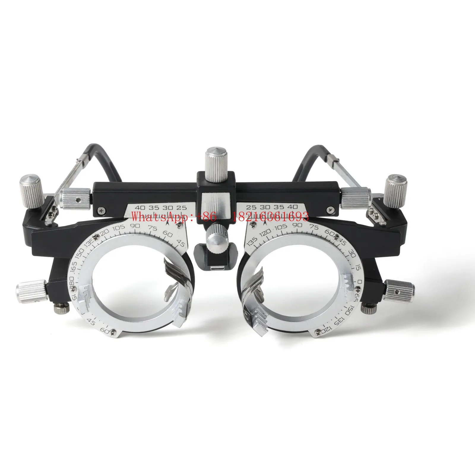Metal Optometry Rack Adjustable Pupil Distance Try-on Rack 48MM~ 80MM Optometry Tool Can Insert 4 Inserts