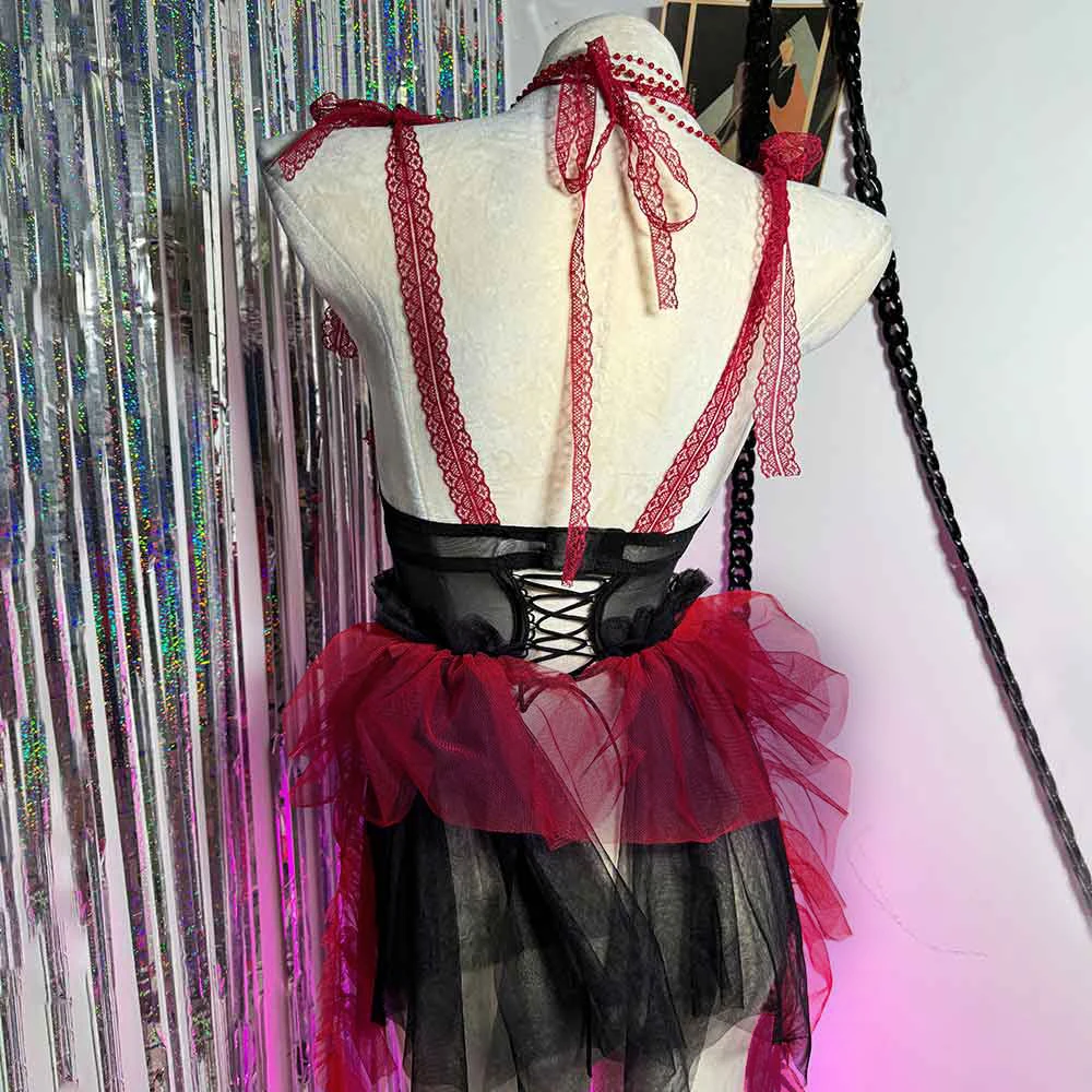 เสื้อผ้าวินเทจสไตล์ E-Girls ยุค 90s 2025 สำหรับวัยรุ่นแนวพังก์ร็อก คลับแวร์ กรันจ์ กอธ คาวาอิ Y2K เสื้อ DIY ทำมือ ชุดโกธิค ฮาราจูกุ อีโค อีโม