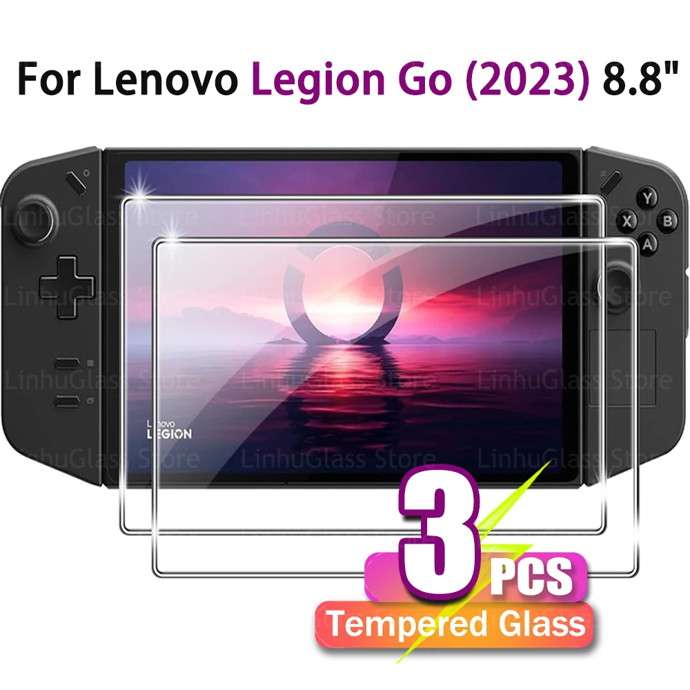 

Закаленное стекло для Lenovo Legion Go (8,8 дюйма) 2023, защитная пленка для экрана HD, твердость 9H, защита от отпечатков пальцев, без пузырьков, защитная пленка