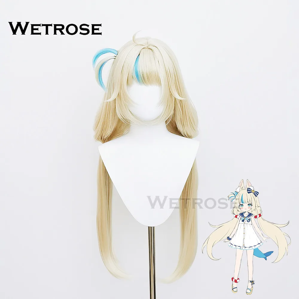 [Wetrose] باروكة كوسبلاي Vtuber Sameko Saba المسبقة