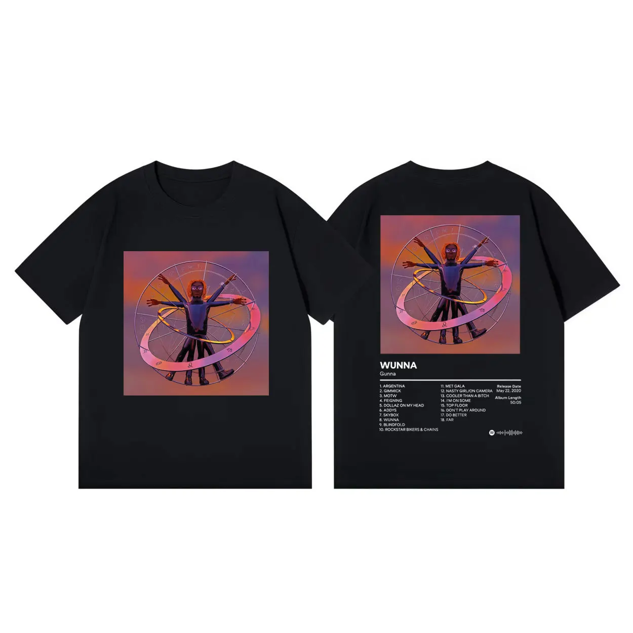

Rapper Gunna Album Poster Graphic T Shirts Men Women Clothing Hip Hop Fashion T-shirts High Quality Cotton Short Sleeve T-shirt