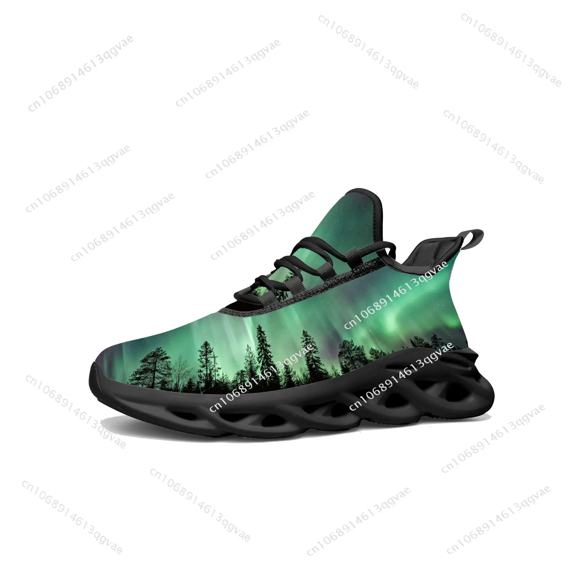 Northern Lights Flats Sneakers Mens Womens Sports Running Shoes High Quality Sneaker Customization Shoe Lace Up Mesh Footwear